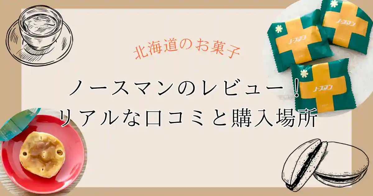 北海道のお菓子ノースマンのレビュー口コミ購入場所