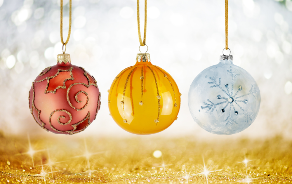 おしゃれなクリスマスツリーオーナメント