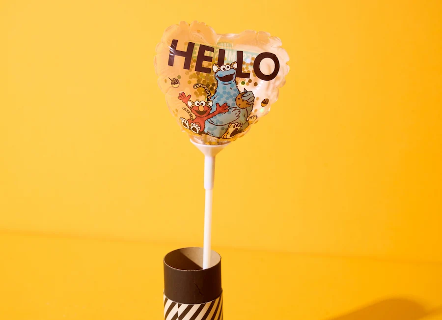セサミストリートマケット阪神梅田本店オープン記念バルーン